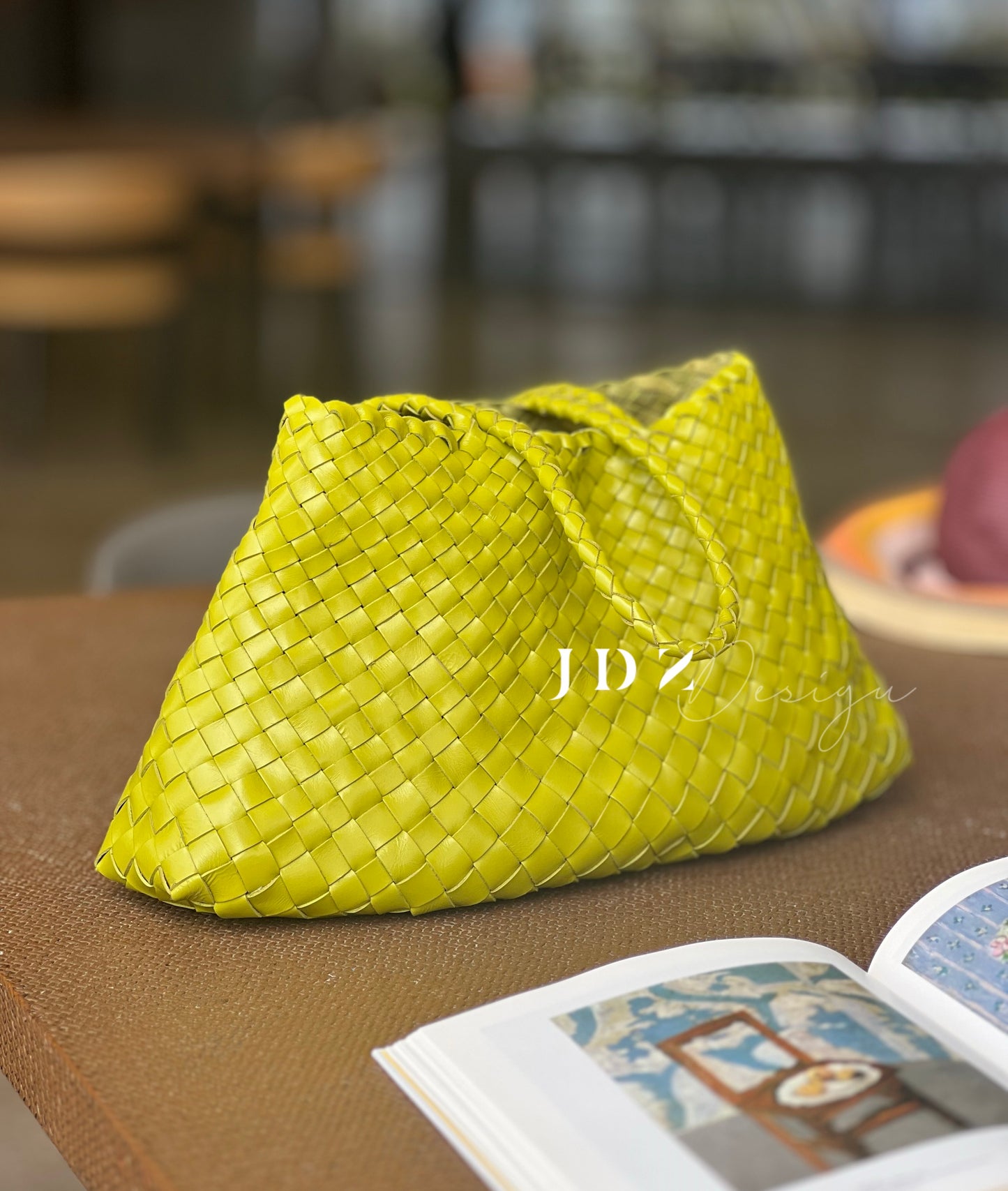 Mila Retro hand-woven first-layer cowhide shoulder bag, Soft Leather bag ,Gift for Wife,Gift for Mom, beach holiday  cow leather bag