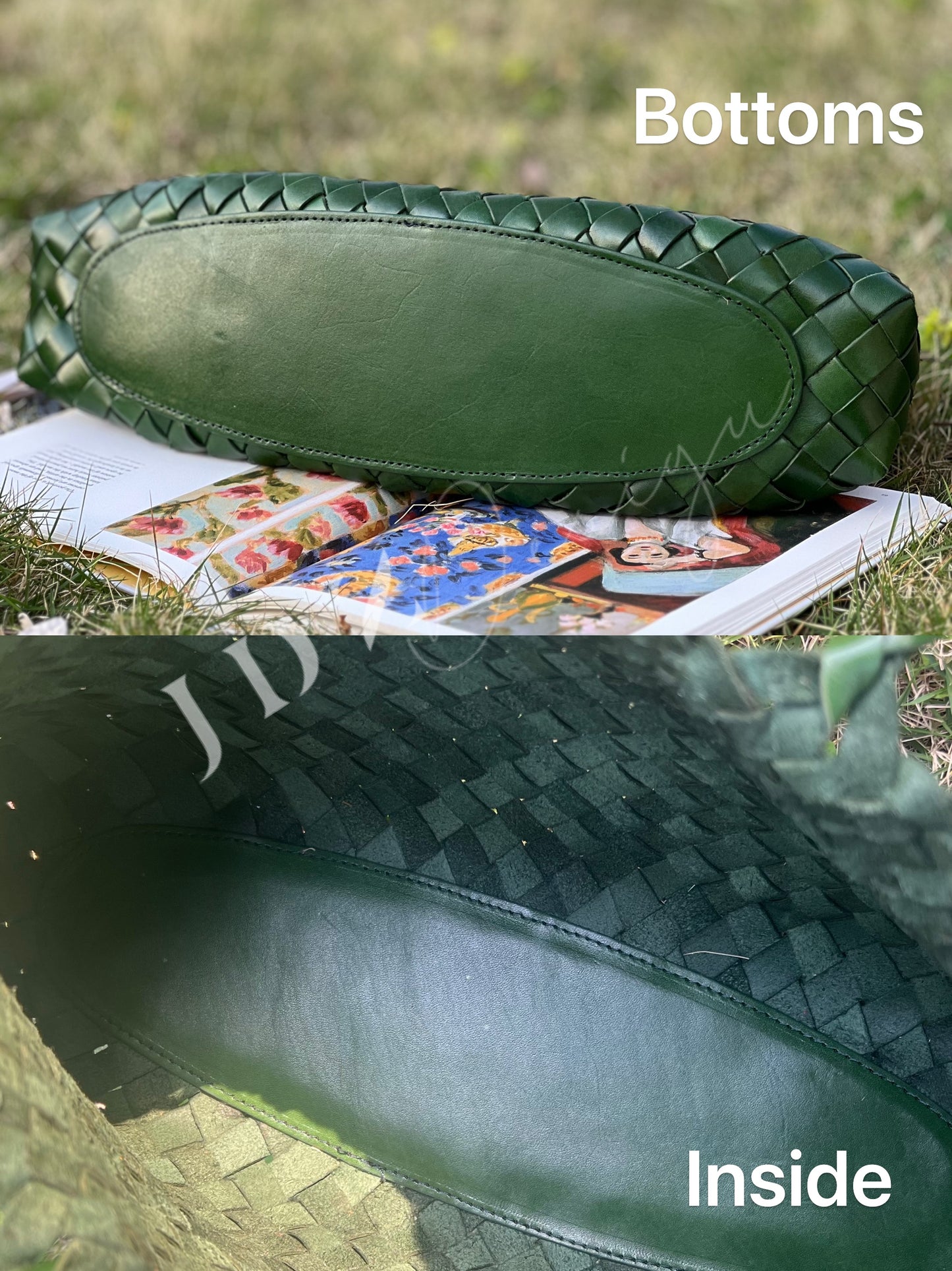 Lana Retro hand-woven first-layer cowhide shoulder bag, Soft Leather bag ,Gift for Wife,Gift for Mom, beach holiday  cow leather bag