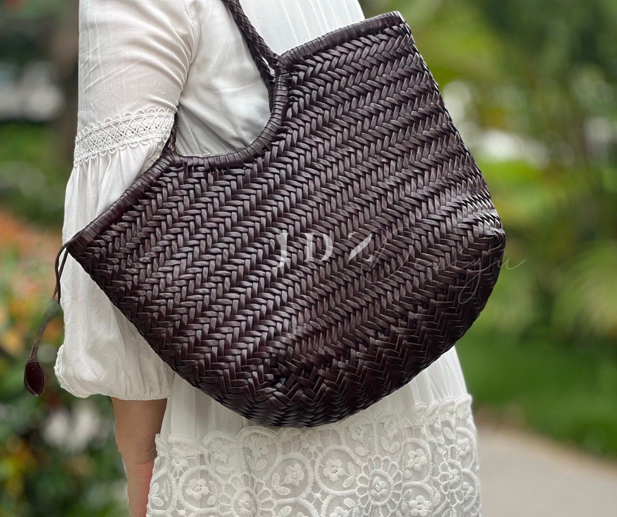 Emma - Retro Handmade Genuine Cowhide Leather Shoulder Bag