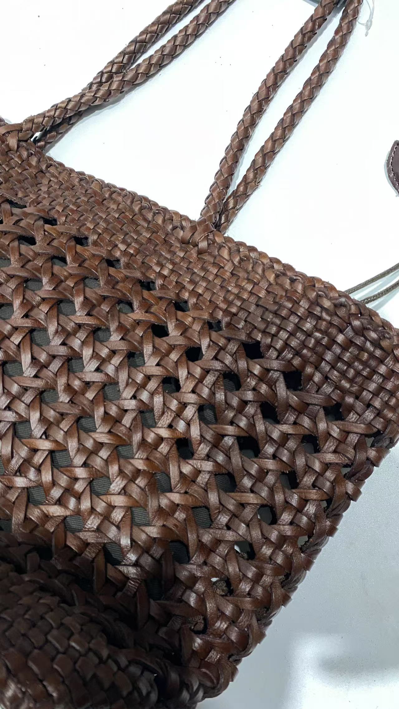 Alena - Handmade Full Cowhide Leather Shoulder Bag