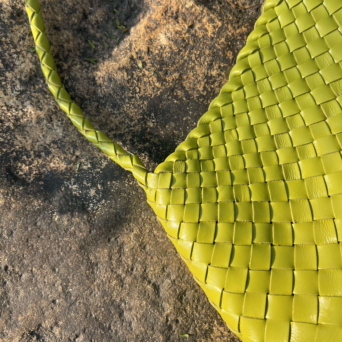 Sophia - Handmade Full Cowhide Leather Shoulder Bag with Single Strap