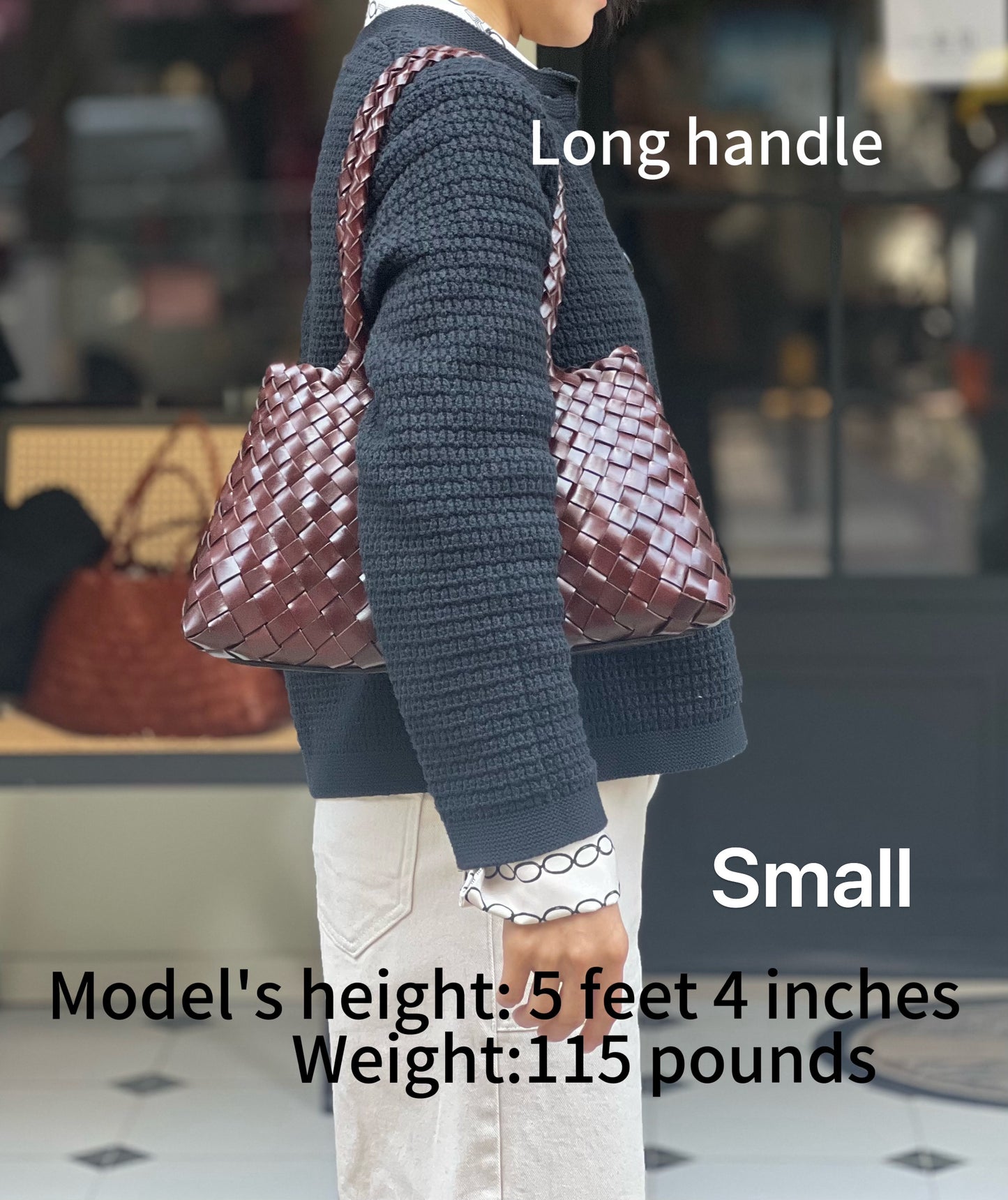 Lana Retro hand-woven first-layer cowhide shoulder bag, Soft Leather bag ,Gift for Wife,Gift for Mom， beach holiday  cow leather bag