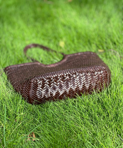 Emma - Retro Handmade Genuine Cowhide Leather Shoulder Bag