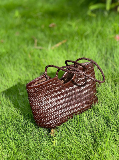 Emma - Retro Handmade Genuine Cowhide Leather Shoulder Bag