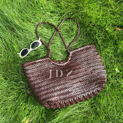 Emma - Retro Handmade Genuine Cowhide Leather Shoulder Bag