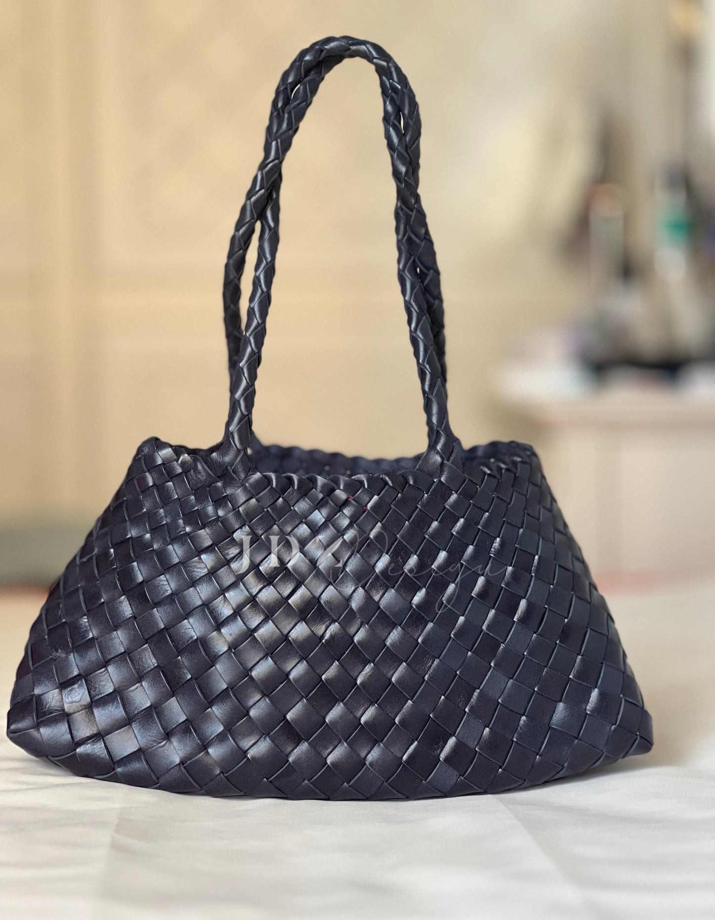 Lana Retro hand-woven first-layer cowhide shoulder bag, Soft Leather bag ,Gift for Wife,Gift for Mom， beach holiday  cow leather bag