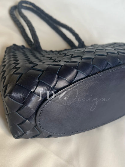 Lana Retro hand-woven first-layer cowhide shoulder bag, Soft Leather bag ,Gift for Wife,Gift for Mom， beach holiday  cow leather bag