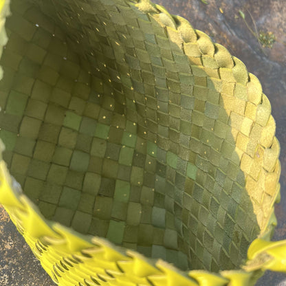 Sophia - Handmade Full Cowhide Leather Shoulder Bag with Single Strap